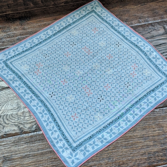 Vintage Mid-Century MCM Hankie by Faith Austin - Picture 2 of 7